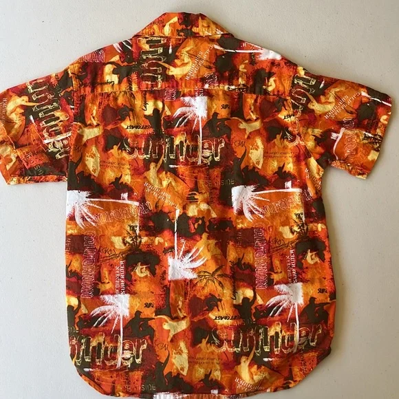 Gap boys multi color button up size S (6-7) - Picture 3 of 3